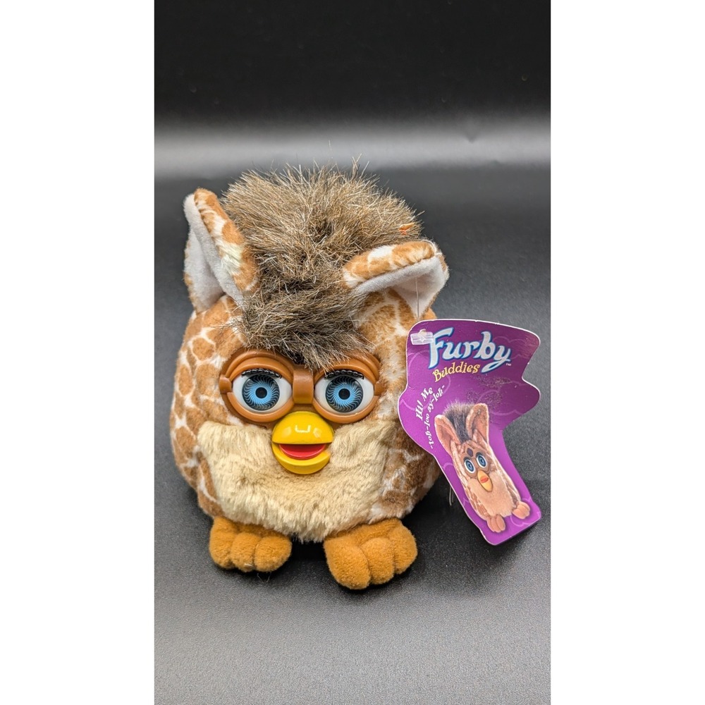 1999 Tiger Electronics Furby Buddies "Like Light" beanbag plush toy With Tag